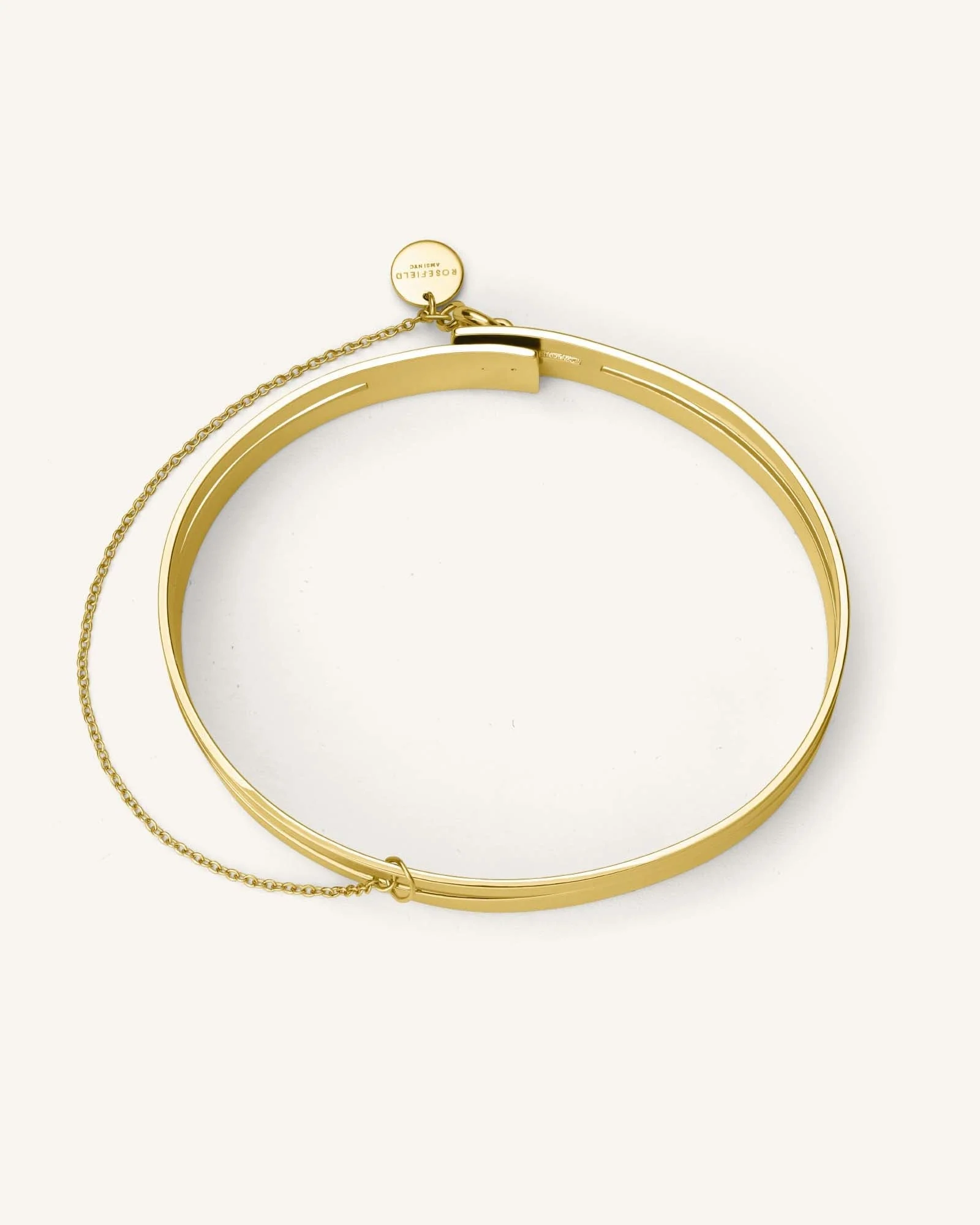 Double Bar Bangle Gold - Image 3