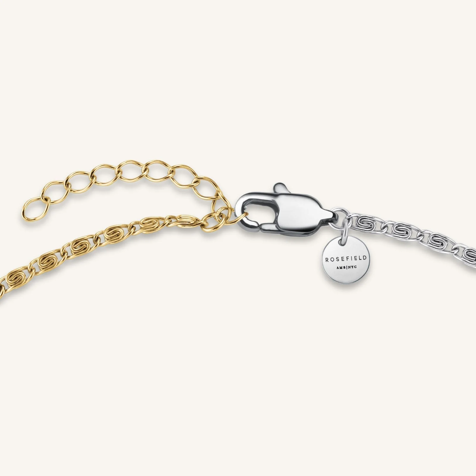 Duotone Swirl Necklace - Image 4