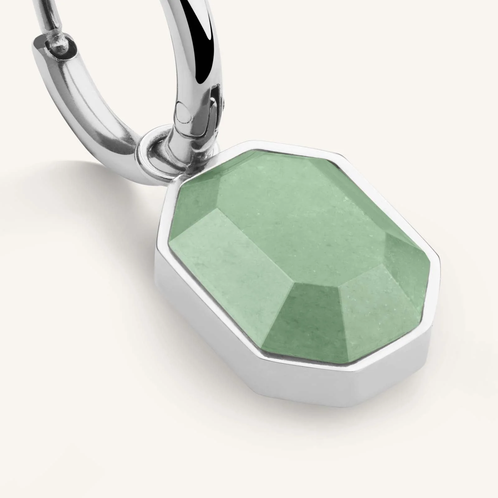 Geometric Gemstone Earrings - Image 7