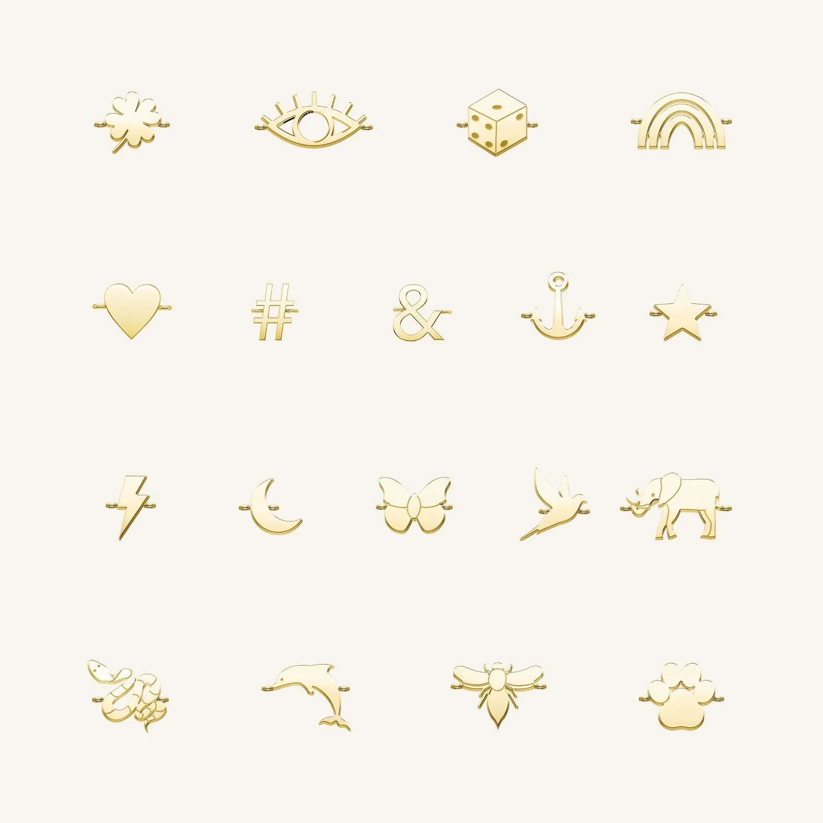 4 Charm Necklace - Image 14