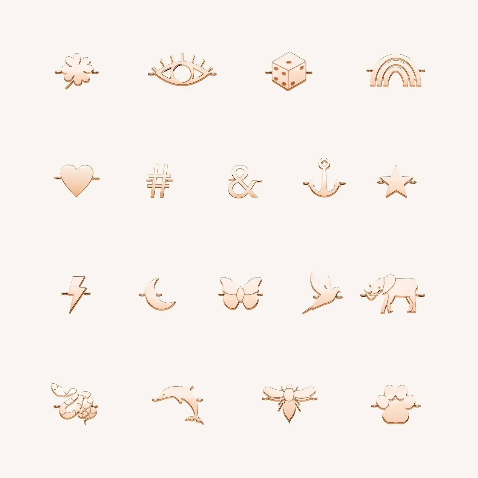 4 Charm Necklace - Image 15