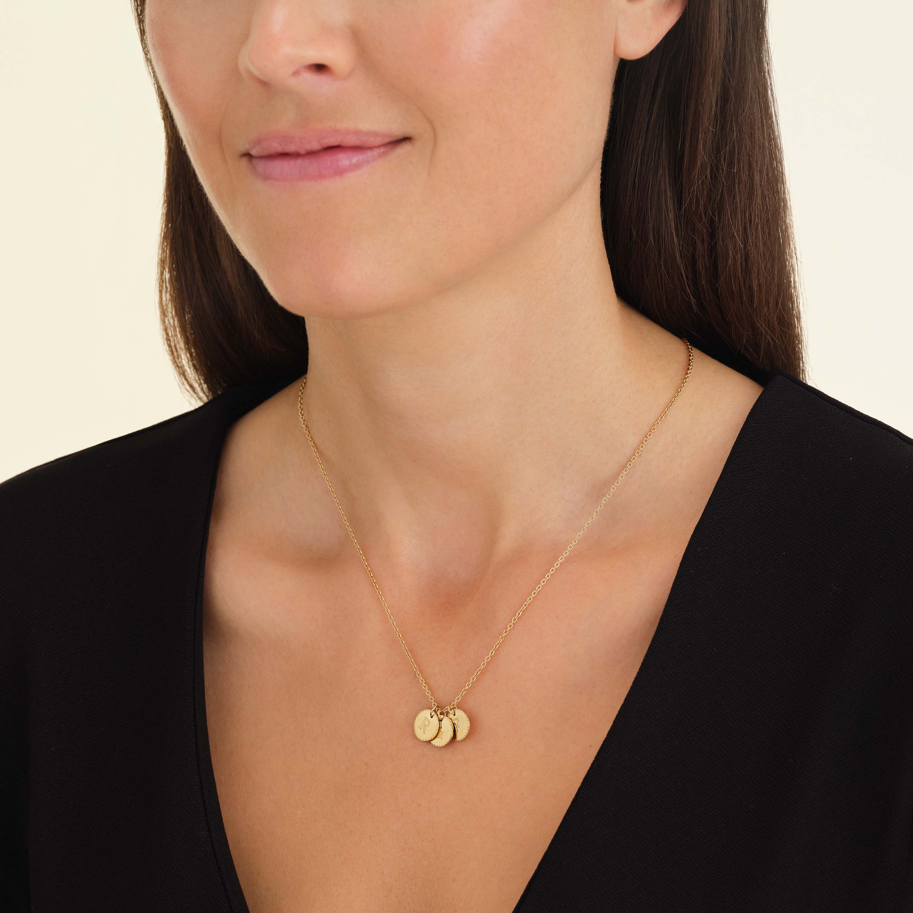 3 Coin Charm Necklace - Image 10