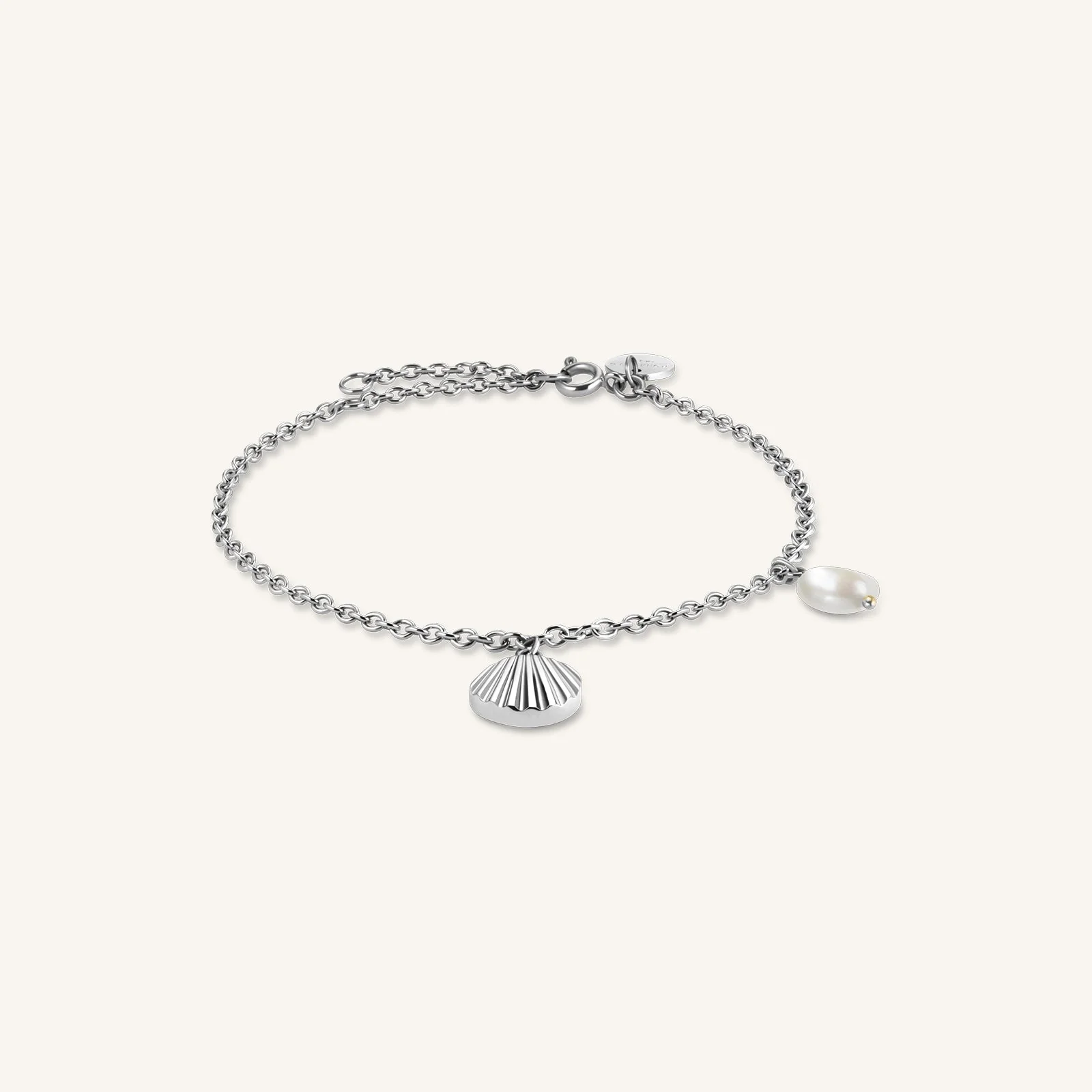 Shell and pearl bracelet - Image 6