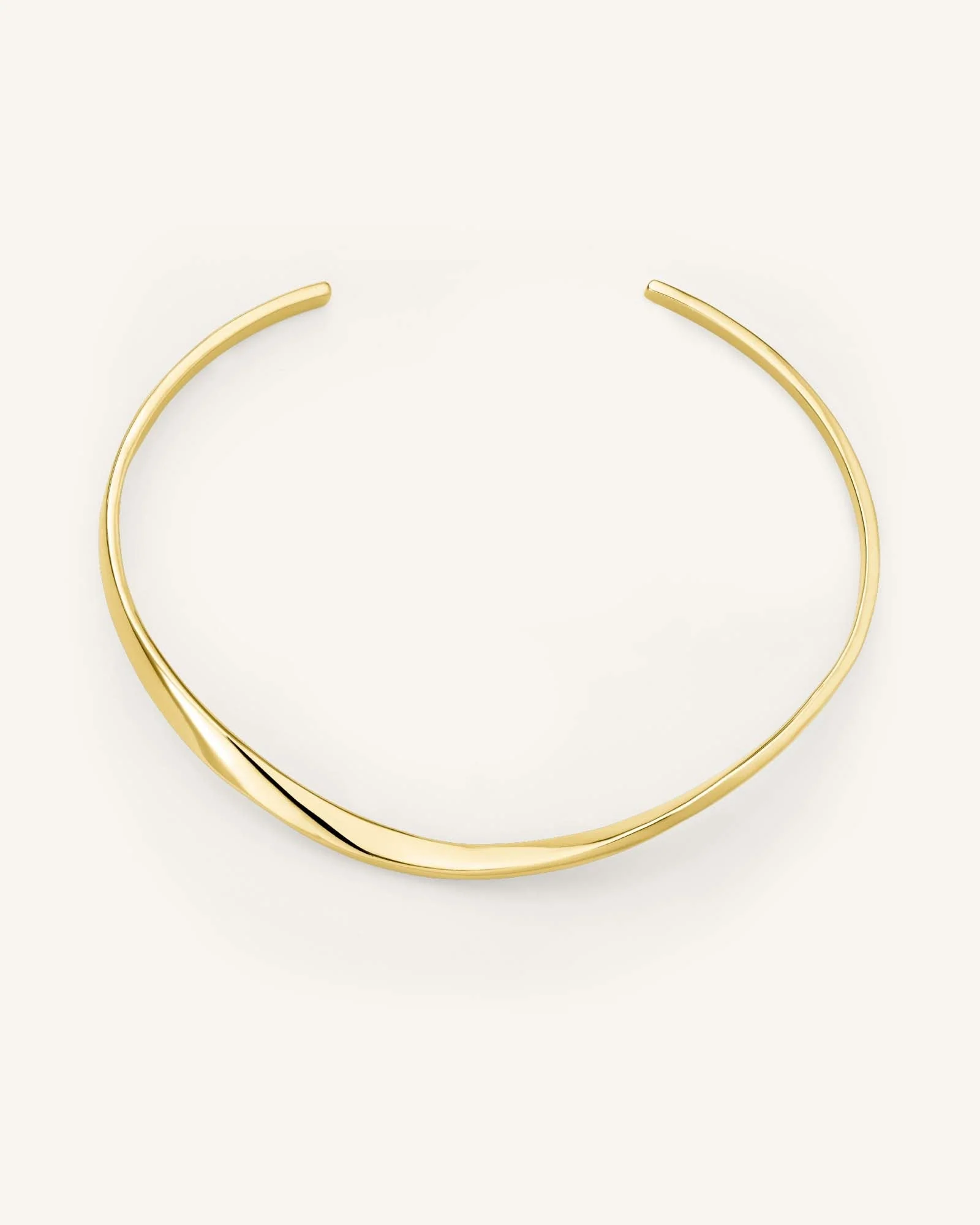 Twisted Bangle Gold - Image 3